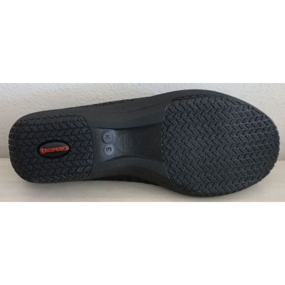 Arcopedico 4672-H97 Women's Sz 43 US 12 Black Liho Leina Slip-On Shoes - Picture 6 of 8
